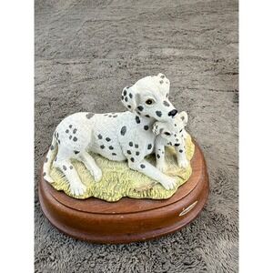 Vintage 1993 Summit Collection Dalmatian Dog Music Box We've Only Just Begun